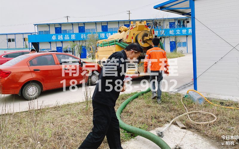 255廖家巷工地化粪池处理